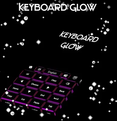 Keyboard Glow Dark Free android App screenshot 0