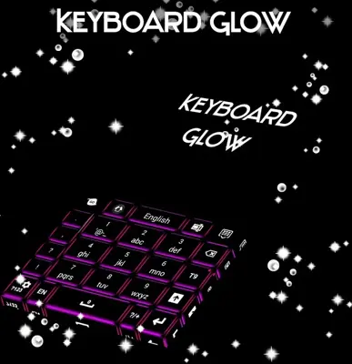 Keyboard Glow Dark Free android App screenshot 1