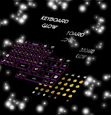 Keyboard Glow Dark Free android App screenshot 3